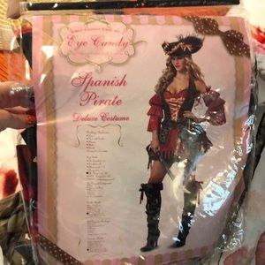 Spanish pirate costume